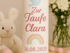 Taufkerze "Clara"