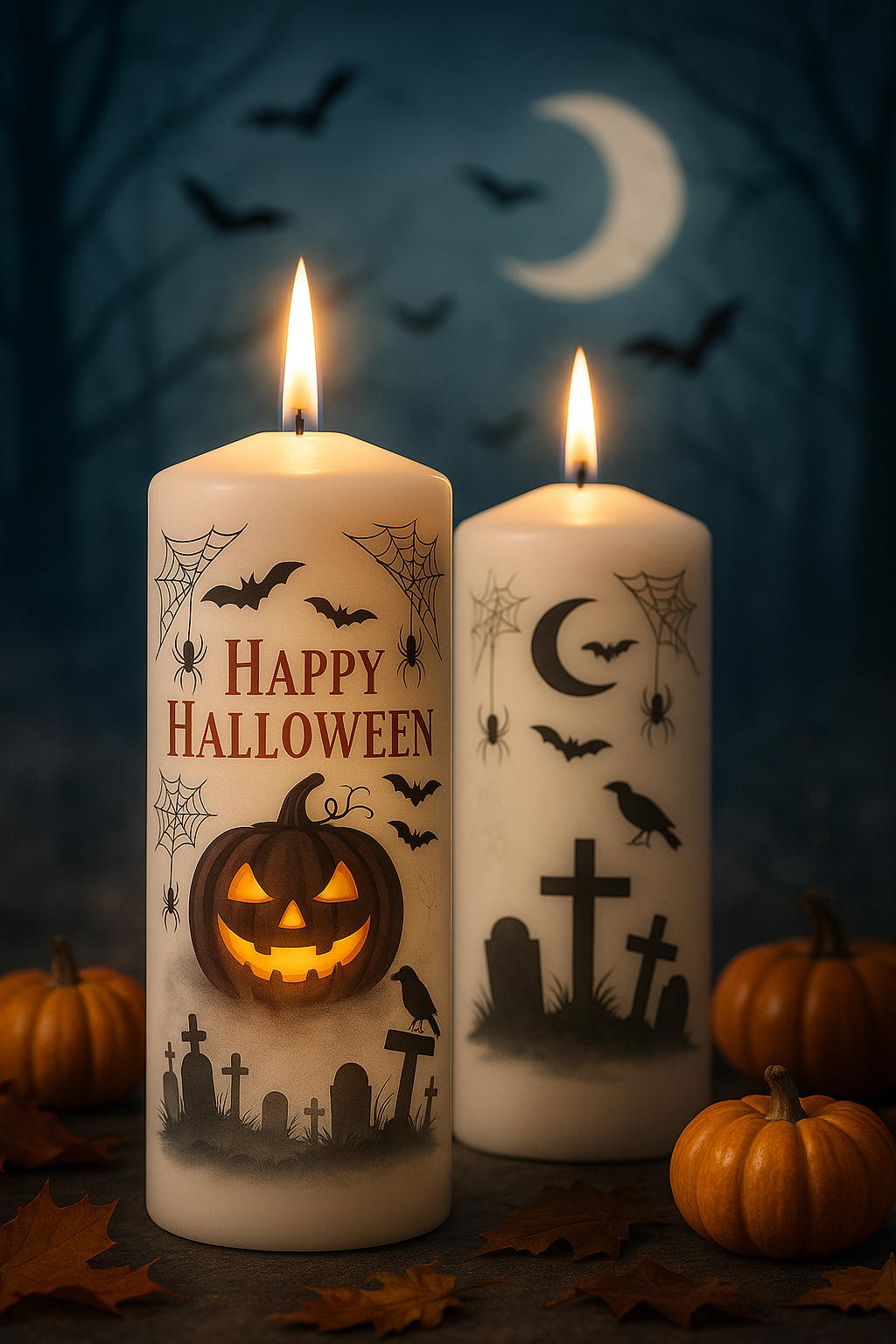 Halloweenkerze "Grusel"