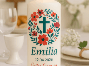 Kommunionskerze "Emilia"