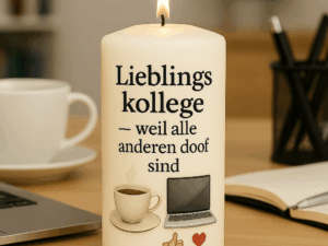 Kerze "Lieblingskollege"