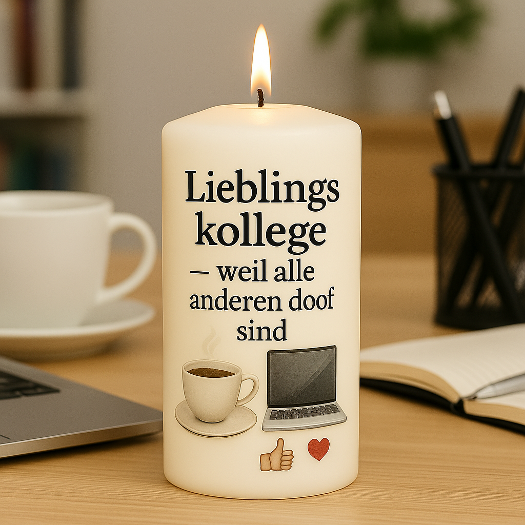 Kerze "Lieblingskollege"