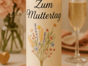 Muttertagskerze "Zum Muttertag"