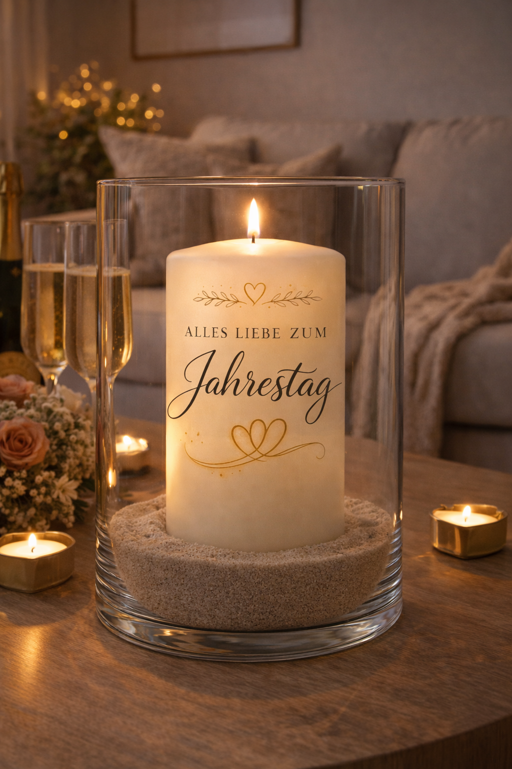 Jahrestag "Alles Liebe"