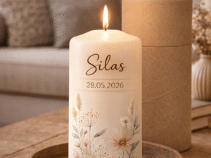 Taufkerze "Silas"